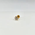 Bloom | G23 Titanium Flat Back Stud