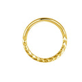 1.2mm Chevron | Stainless Steel Seamless Clicker Ring 16G Gauge