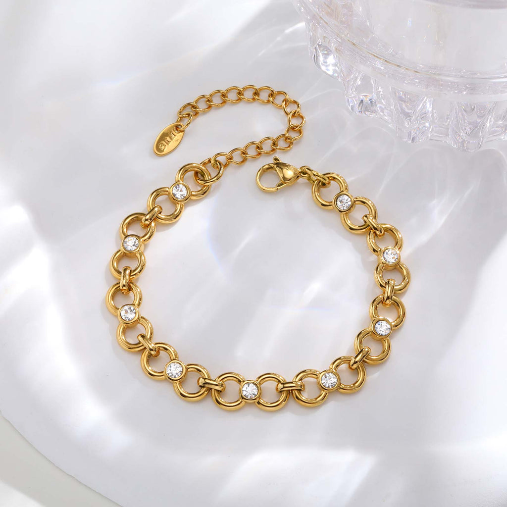 Cinnamon CZ Bracelet
