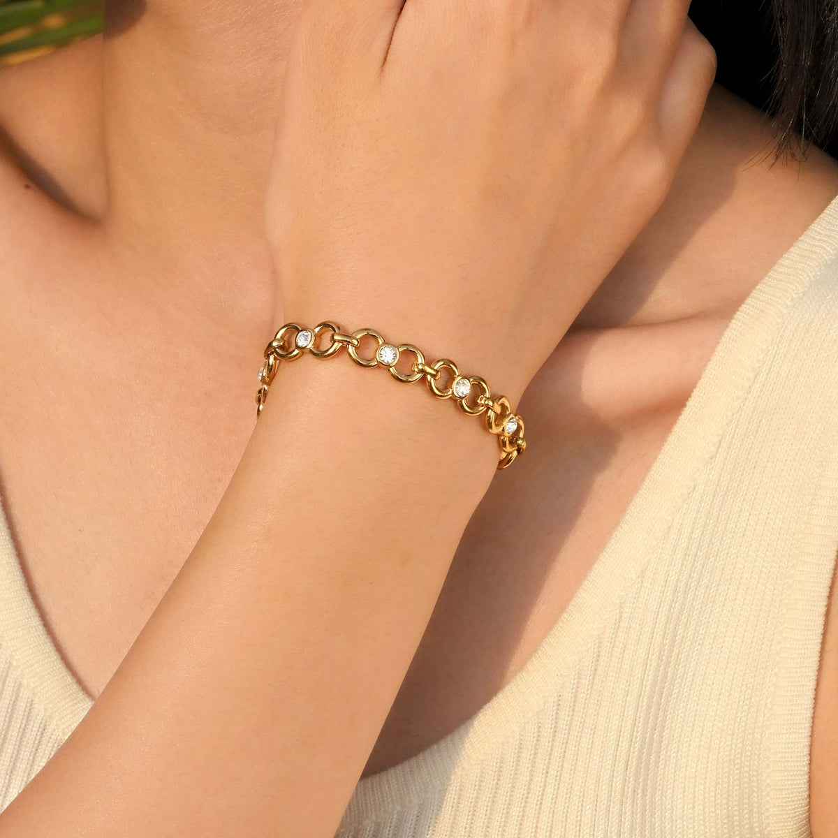 Cinnamon CZ Bracelet