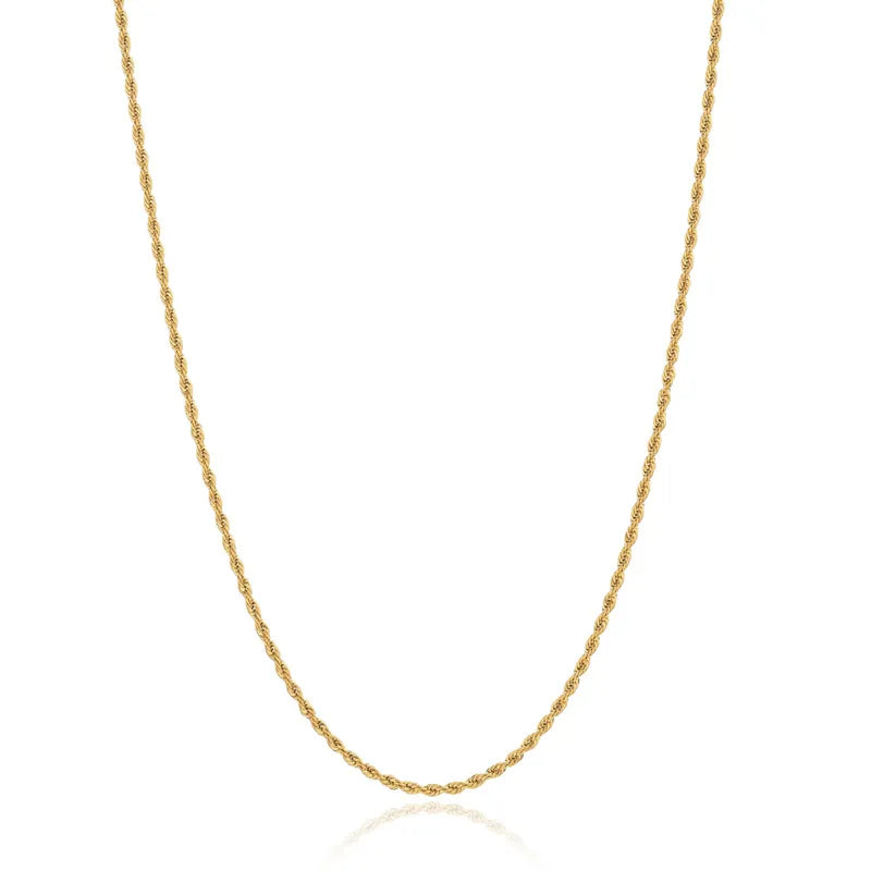 60cm Twisted Chain Necklace