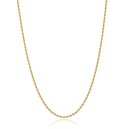 60cm Twisted Chain Necklace