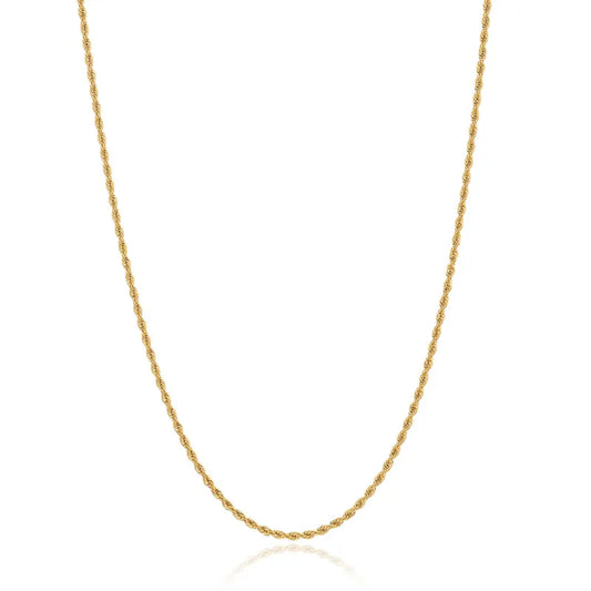 60cm Twisted Chain Necklace