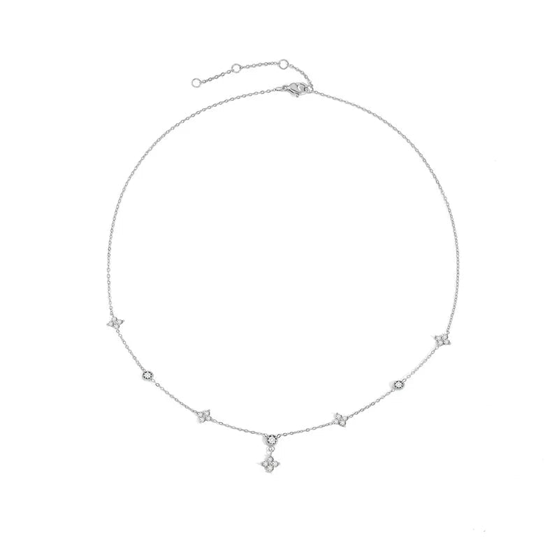Clover Drop Necklace