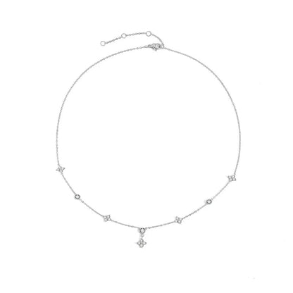 Clover Drop Necklace
