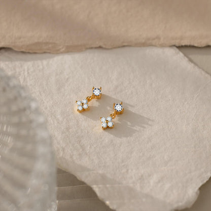Clover Drop Studs