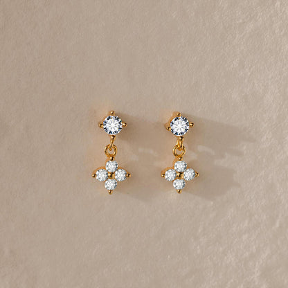 Clover Drop Studs