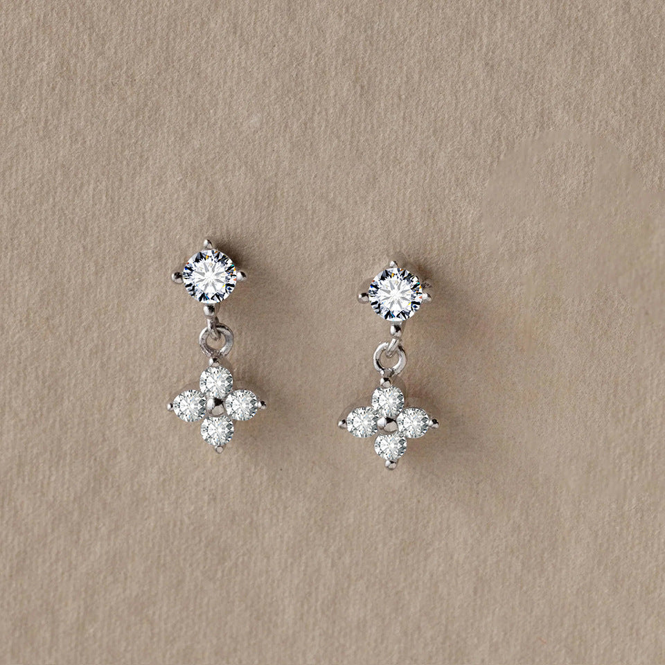 Clover Drop Studs