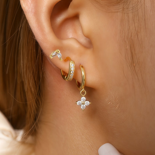 Cloverly Waterproof Earring Set