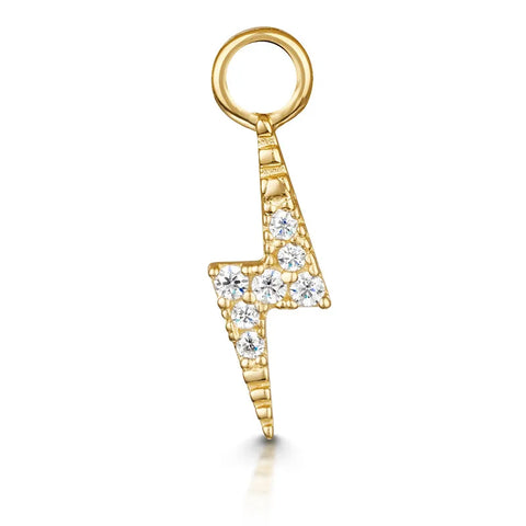 Bolt | Copper Earring Charms