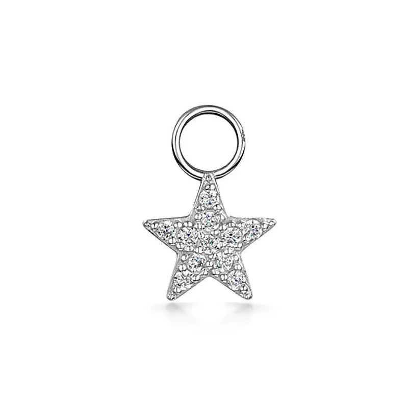 Star | Copper Earring Charms