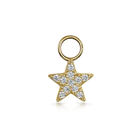 Star | Copper Earring Charms