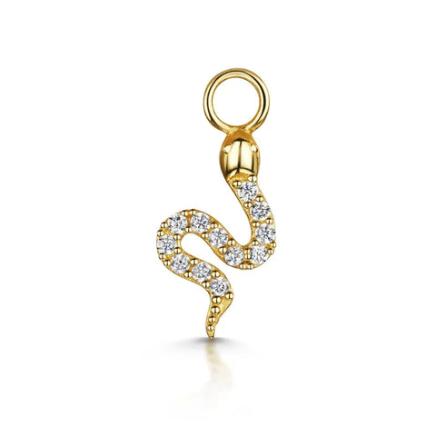 Snake | Copper Earring Charms
