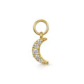 Moon | Copper Earring Charms