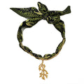 Coral Silk Necklace
