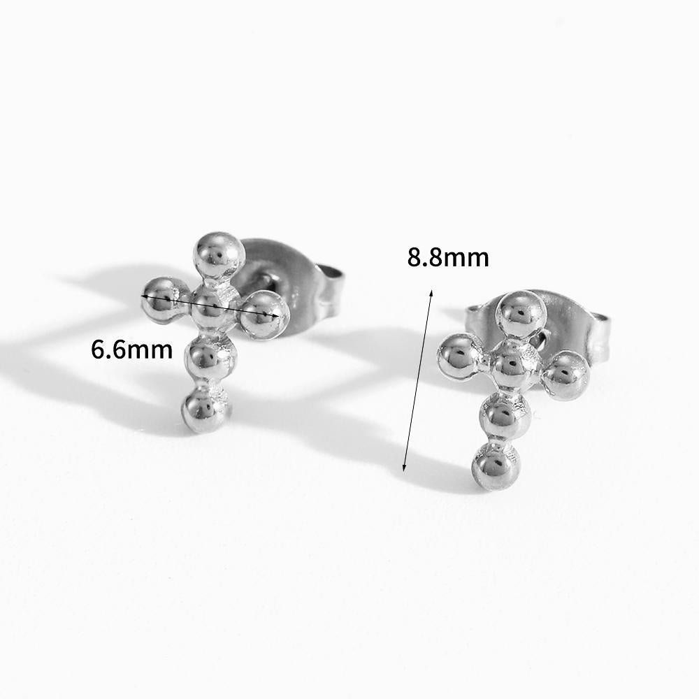Cross Studs