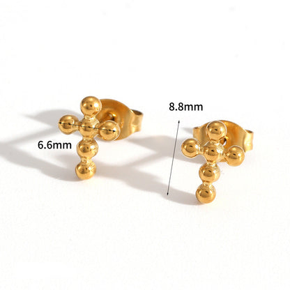 Cross Studs
