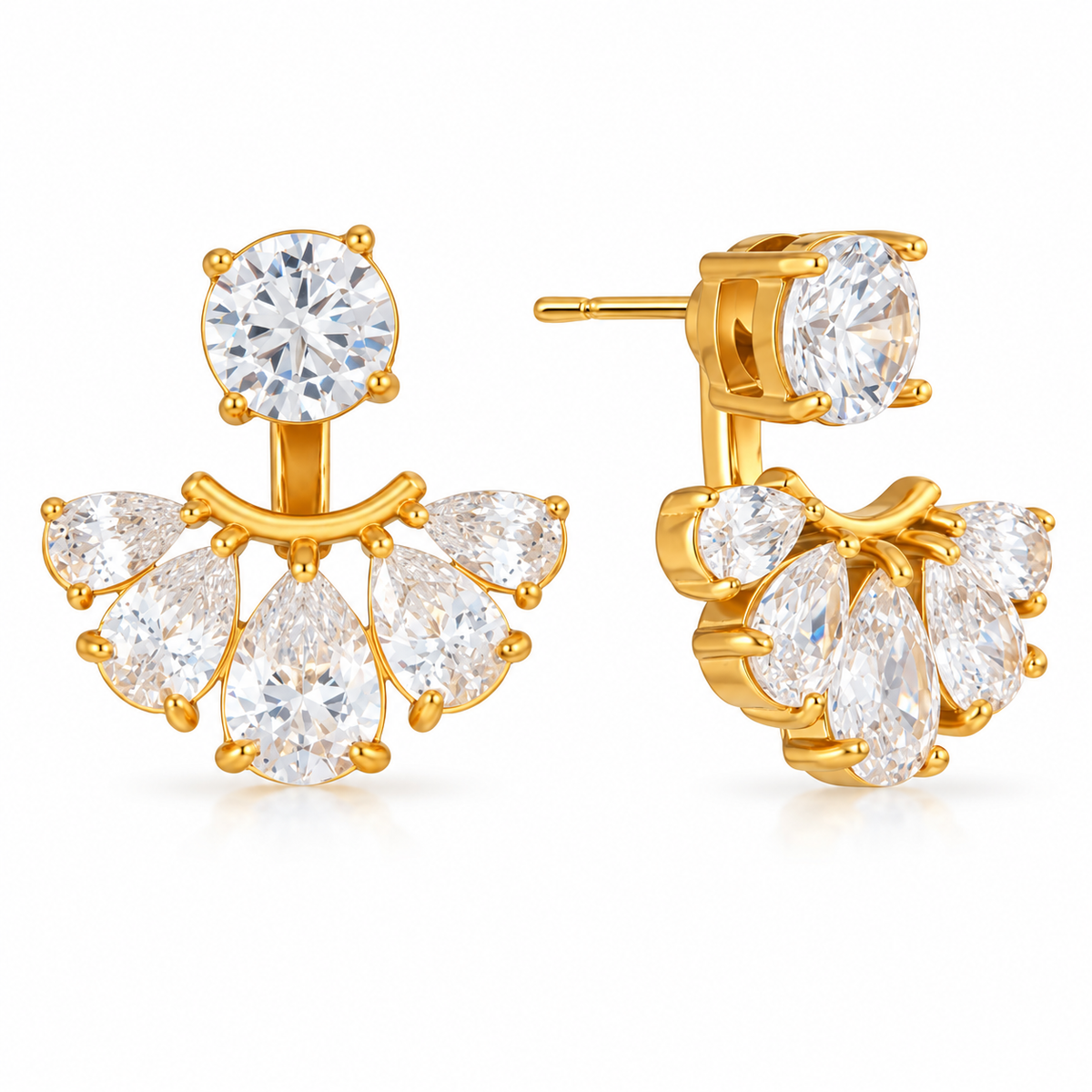 Crown Jacket Studs