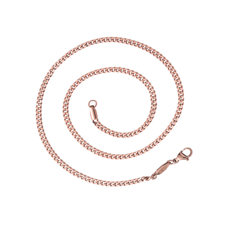 45cm Cuban Chain Necklace