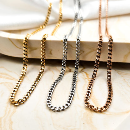 45cm Cuban Chain Necklace