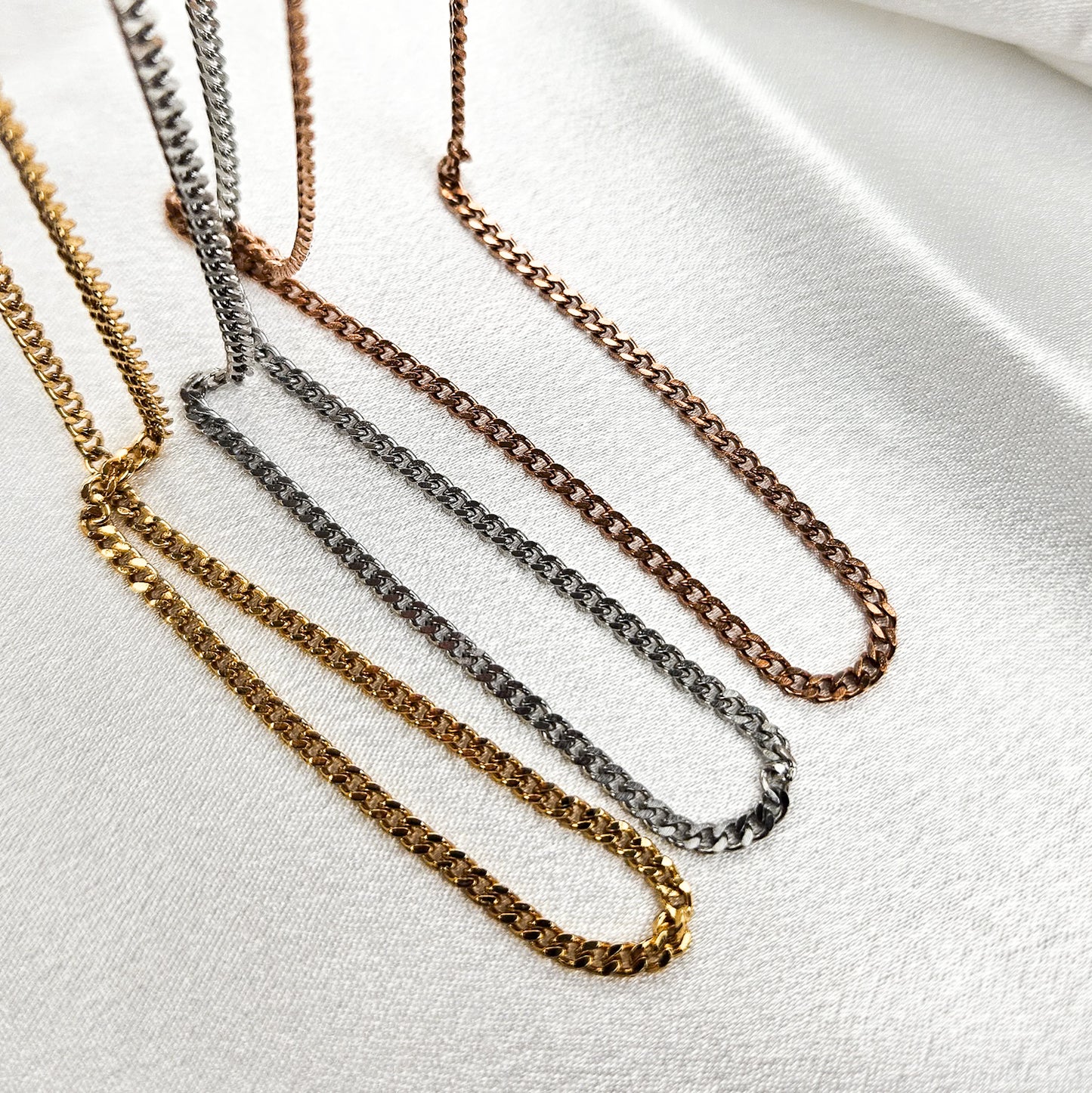 45cm Cuban Chain Necklace