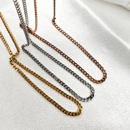 45cm Cuban Chain Necklace