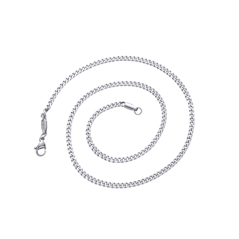 45cm Cuban Chain Necklace