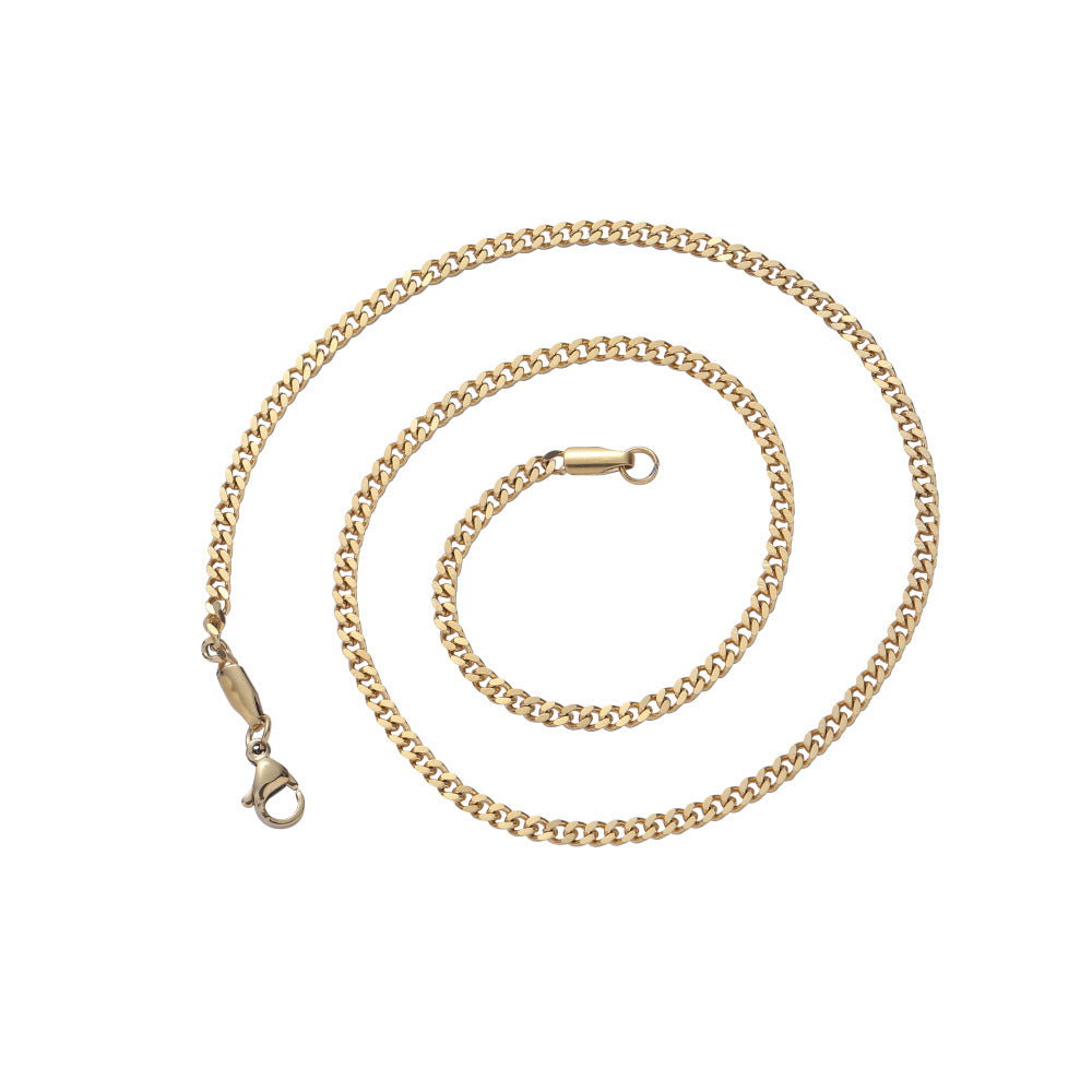 45cm Cuban Chain Necklace