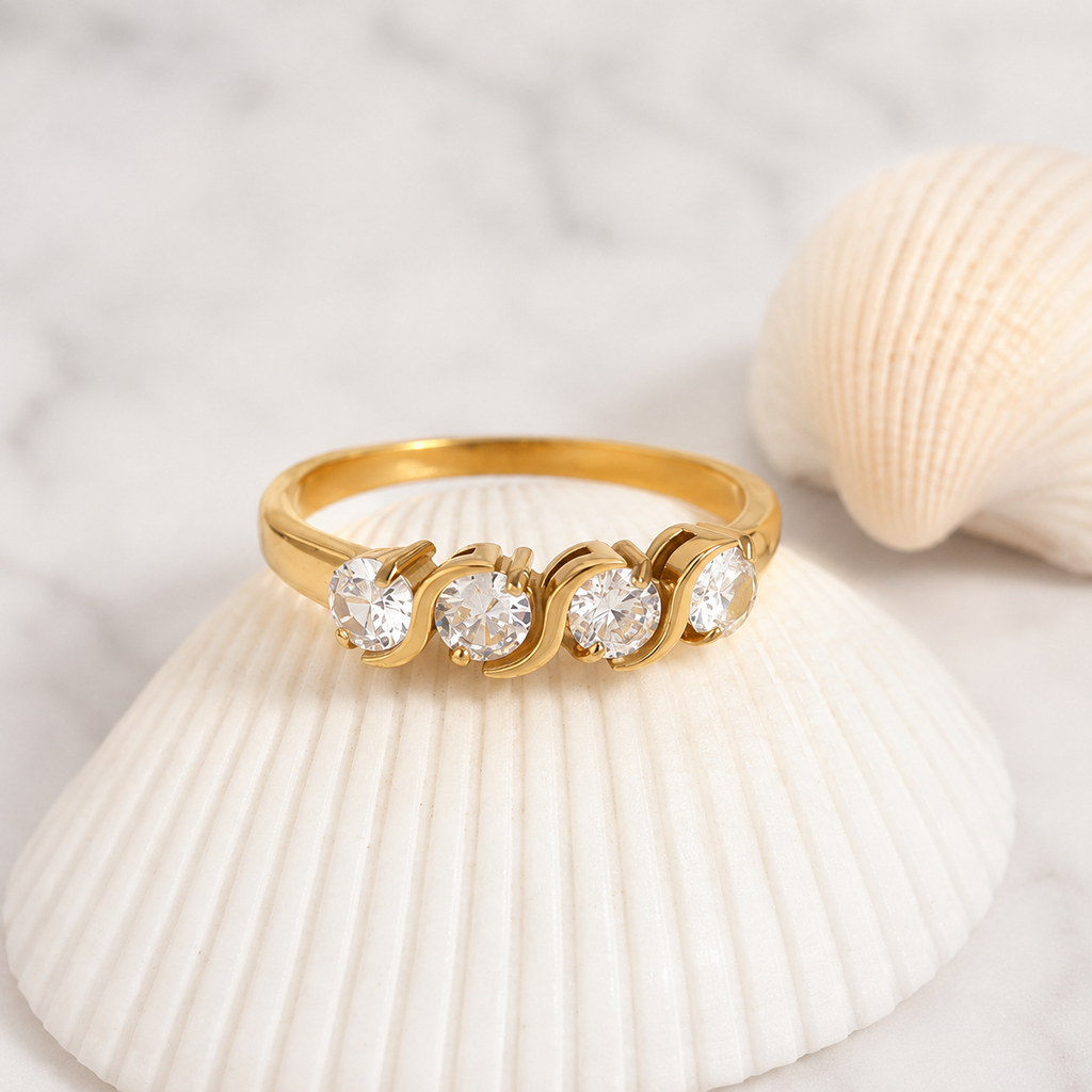 Curvy Kate CZ Ring