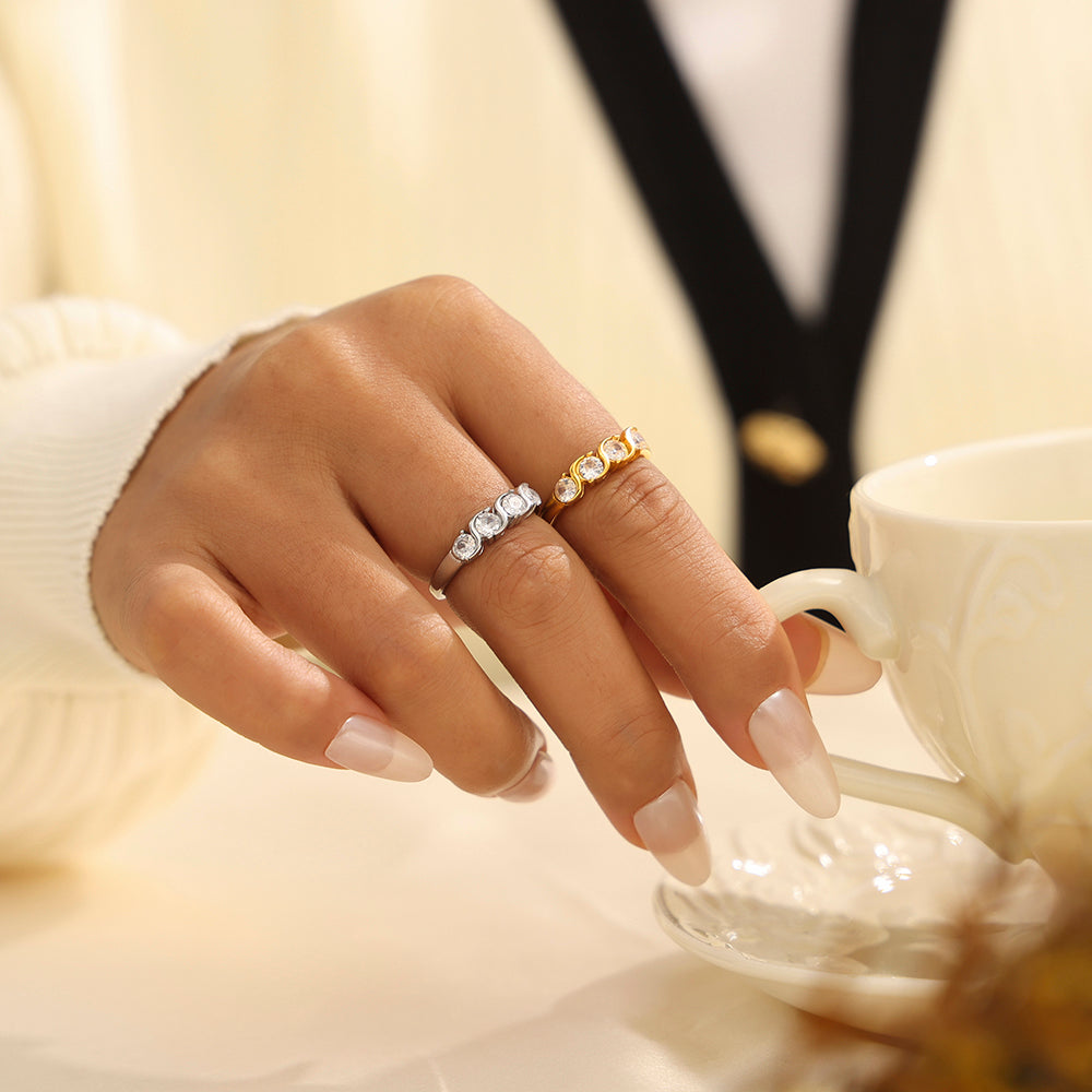 Curvy Kate CZ Ring