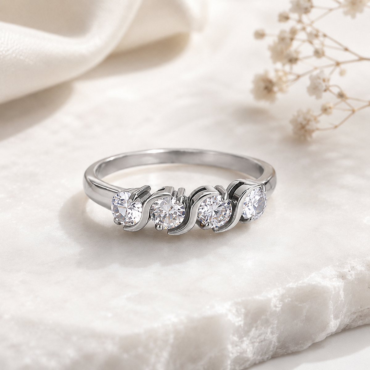 Curvy Kate CZ Ring