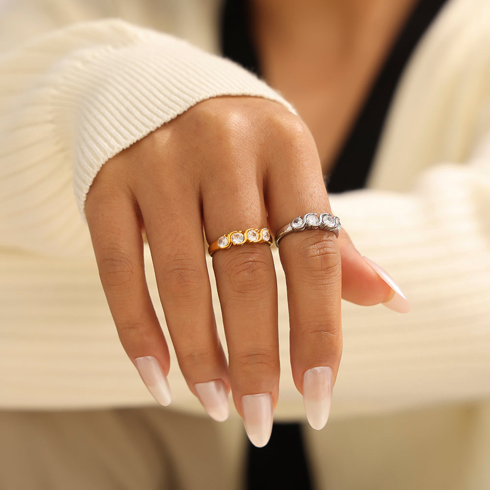 Curvy Kate CZ Ring