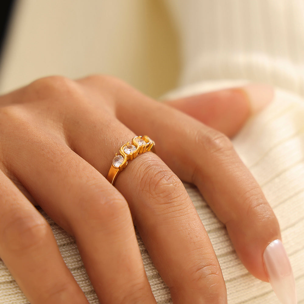 Curvy Kate CZ Ring