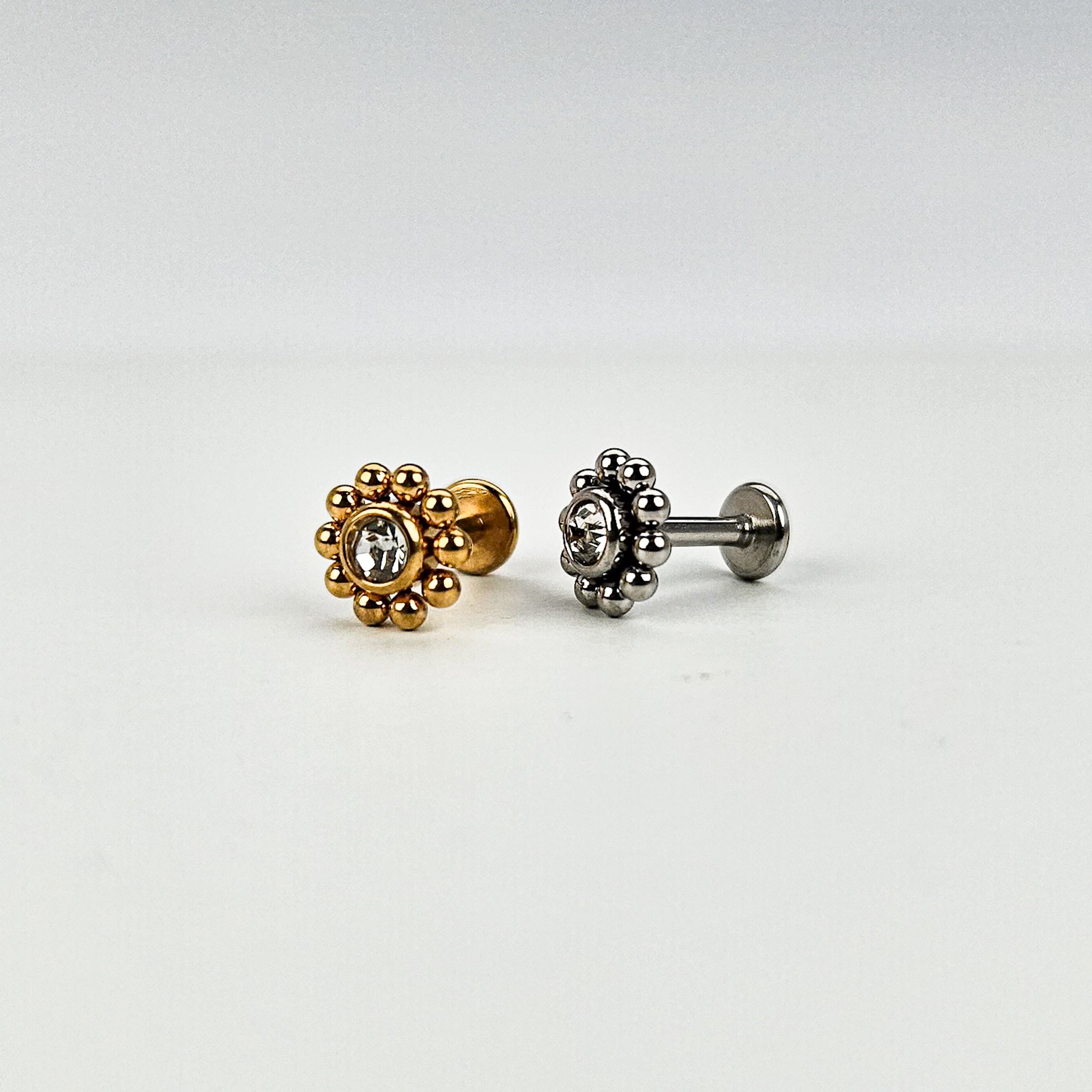 Daisy | Stainless Steel Flat Back Stud