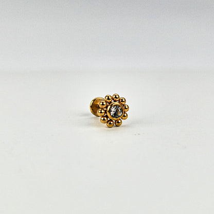 Daisy | Stainless Steel Flat Back Stud