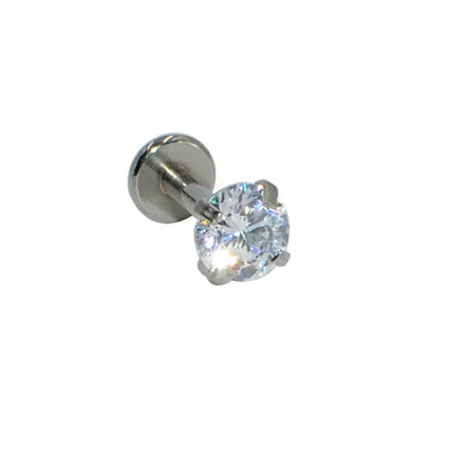 4mm Diamante | Stainless Steel Flat Back Stud