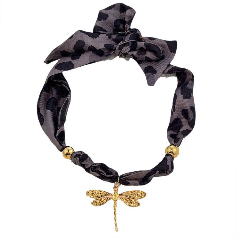 Dragonfly Silk Necklace