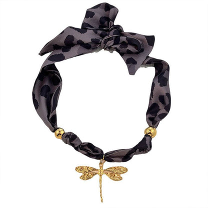 Dragonfly Silk Necklace