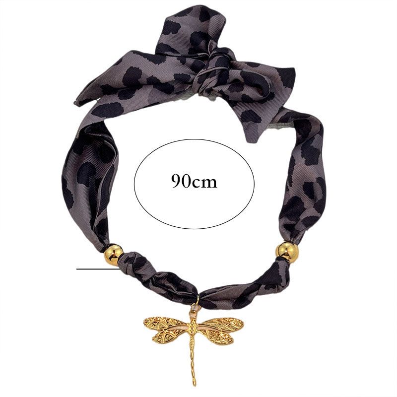 Dragonfly Silk Necklace