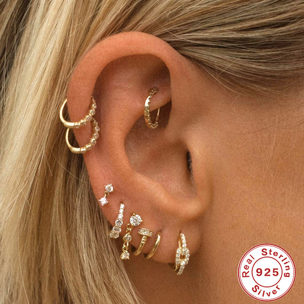 Ella Earrings in Sterling Silver