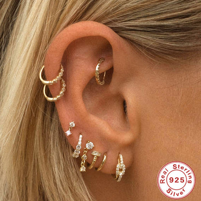 Ella Earrings in Sterling Silver
