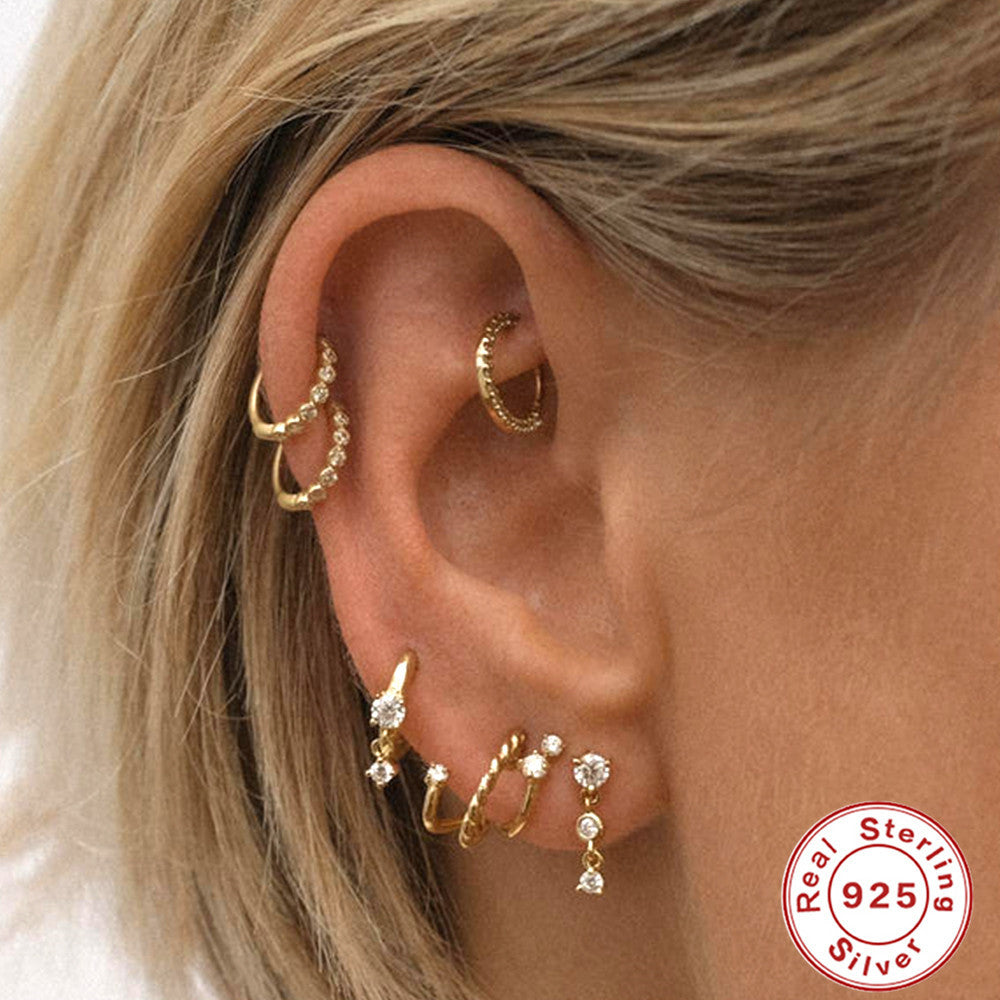Ella Earrings in Sterling Silver