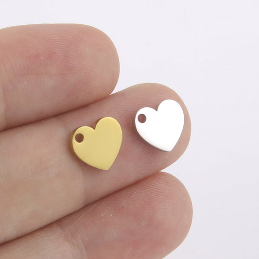 Engraved Heart Charm