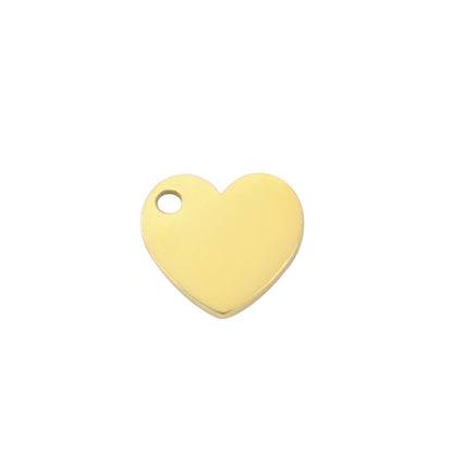 Engraved Heart Charm
