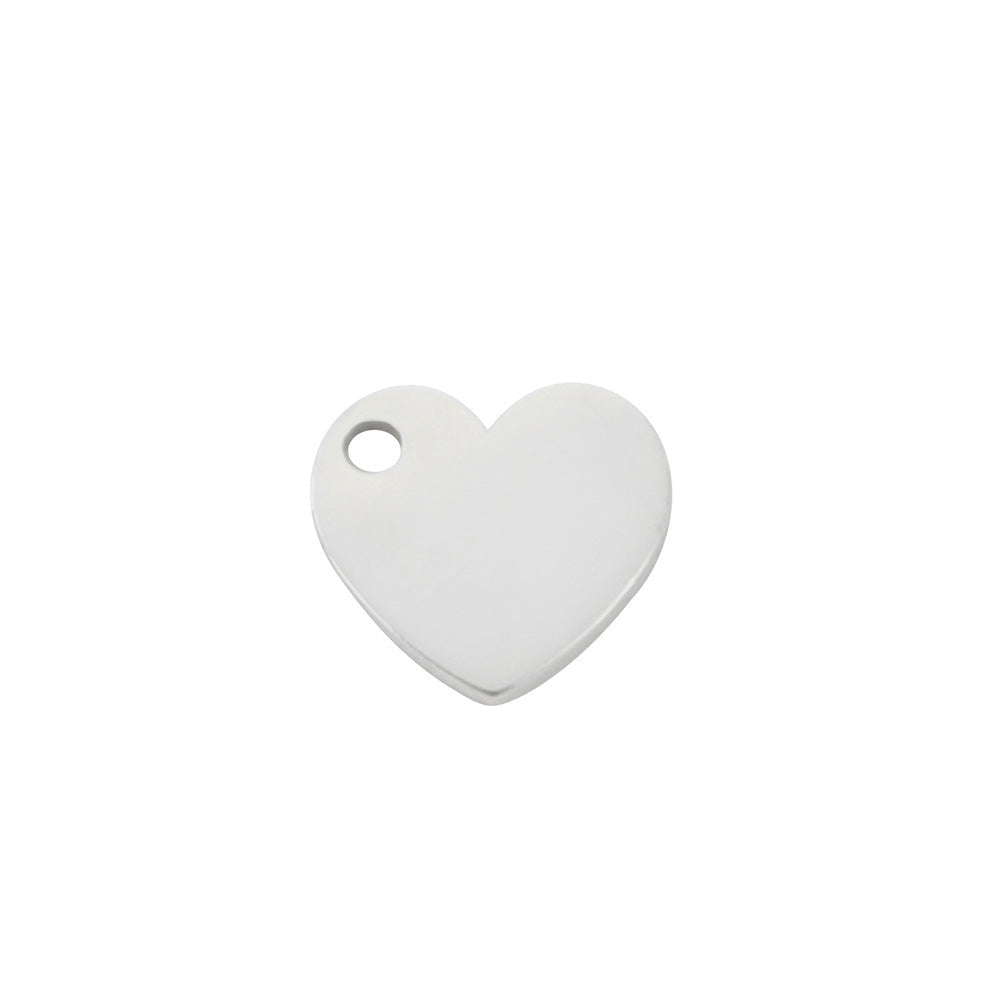 Engraved Heart Charm