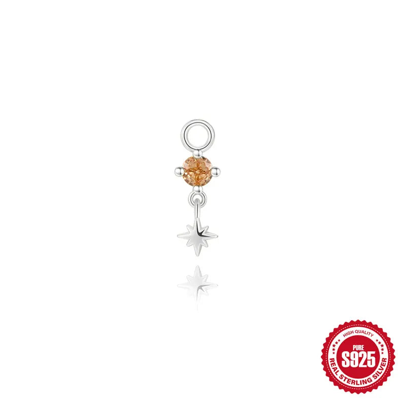 Evening Star | Sterling Silver Earring Charms