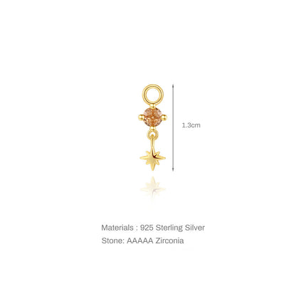 Evening Star | Sterling Silver Earring Charm