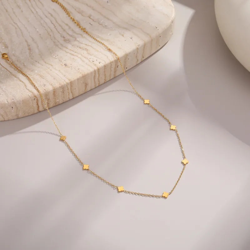Fine Clover Necklace
