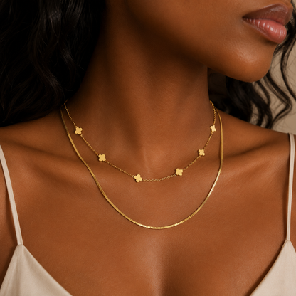 Fine Clover Necklace