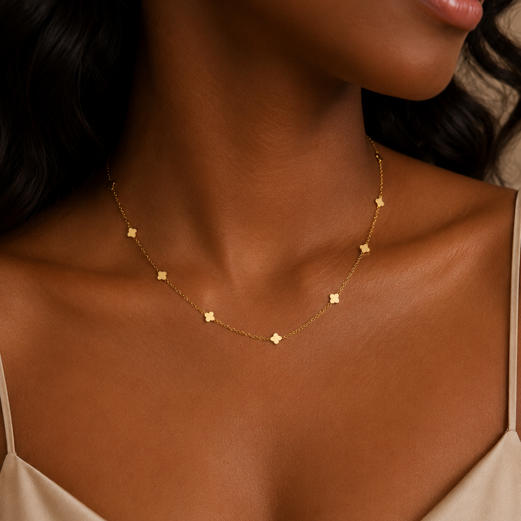 Fine Clover Necklace